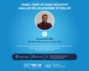 Temel Fikri ve Sınai Mülkiyet Hakları Bilgilendirme Etkinliği